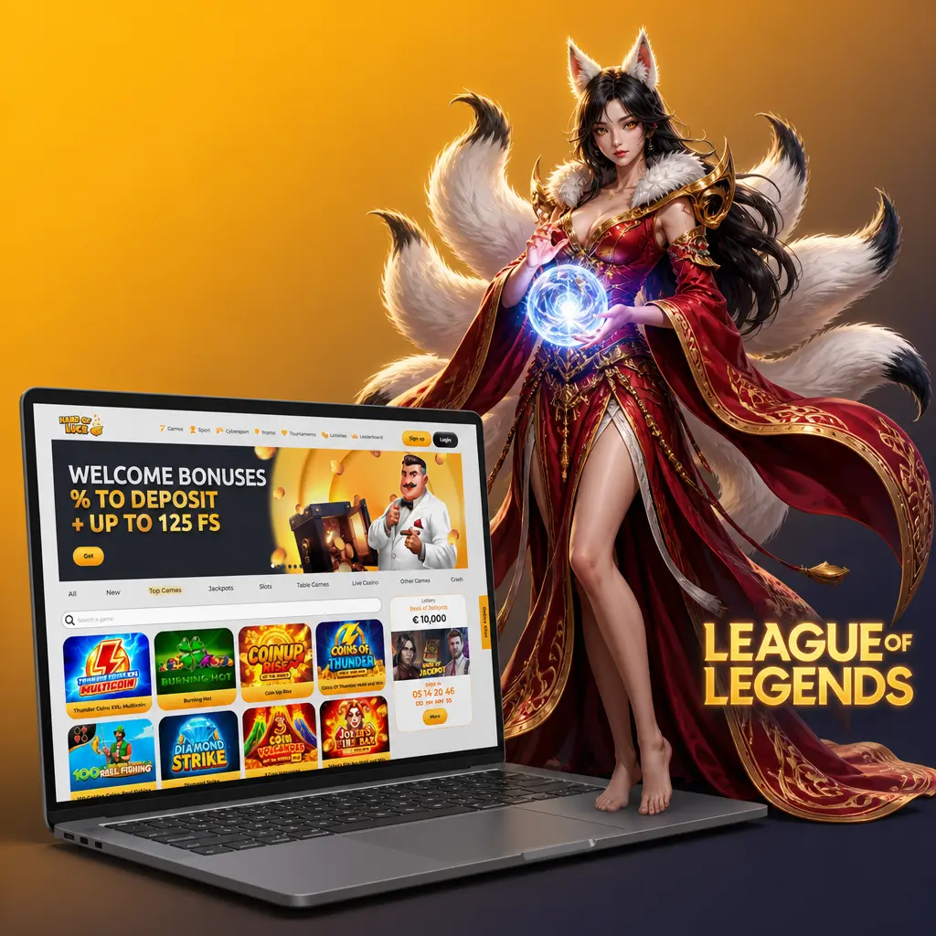 League of Legends betting odds on HandofLuck for Worlds, MSI, LEC, LCK and LPL matches, including live and pre-match markets.