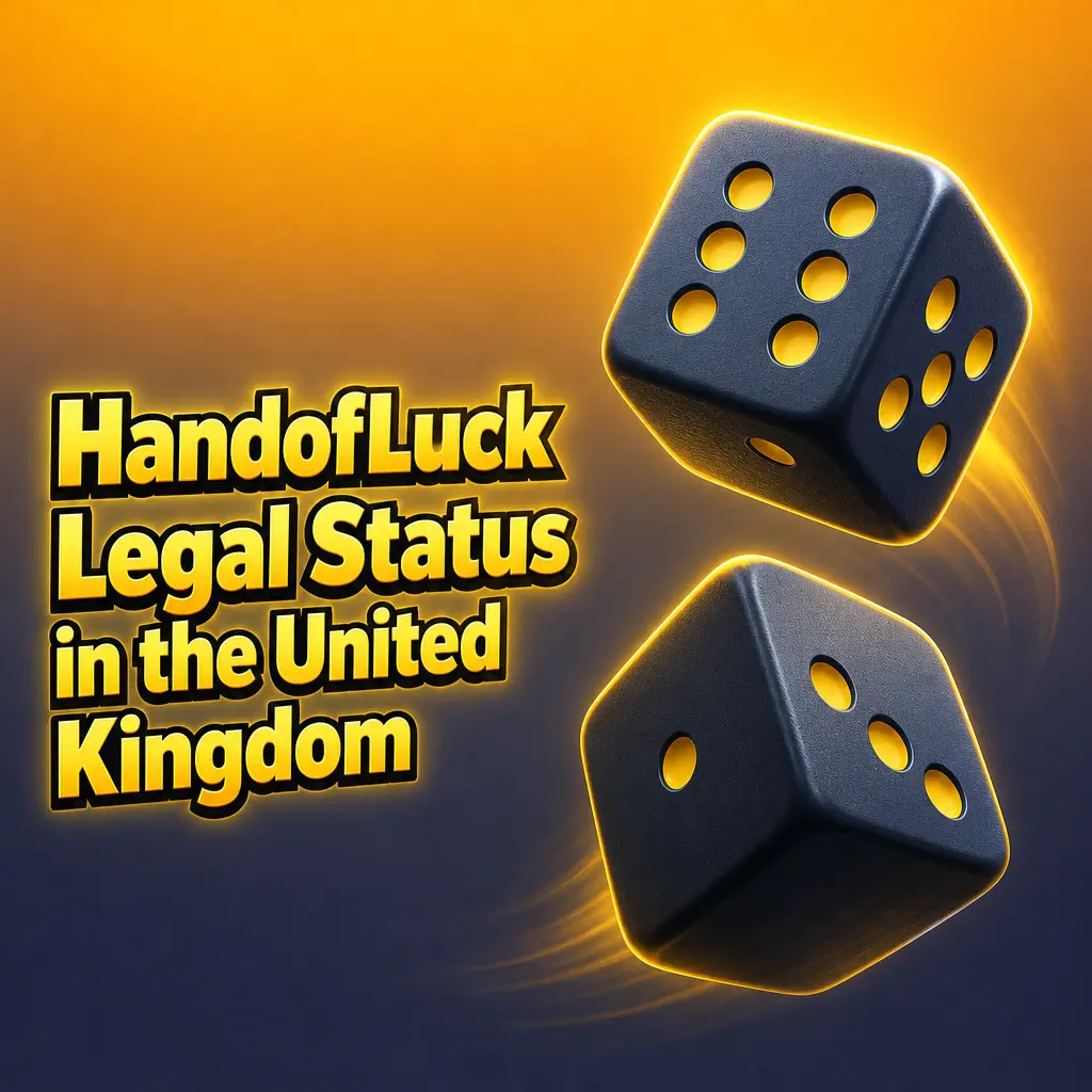 HandofLuck legal status in the UK: Curacao-licensed platform with responsible gambling tools and BeGambleAware support links.
