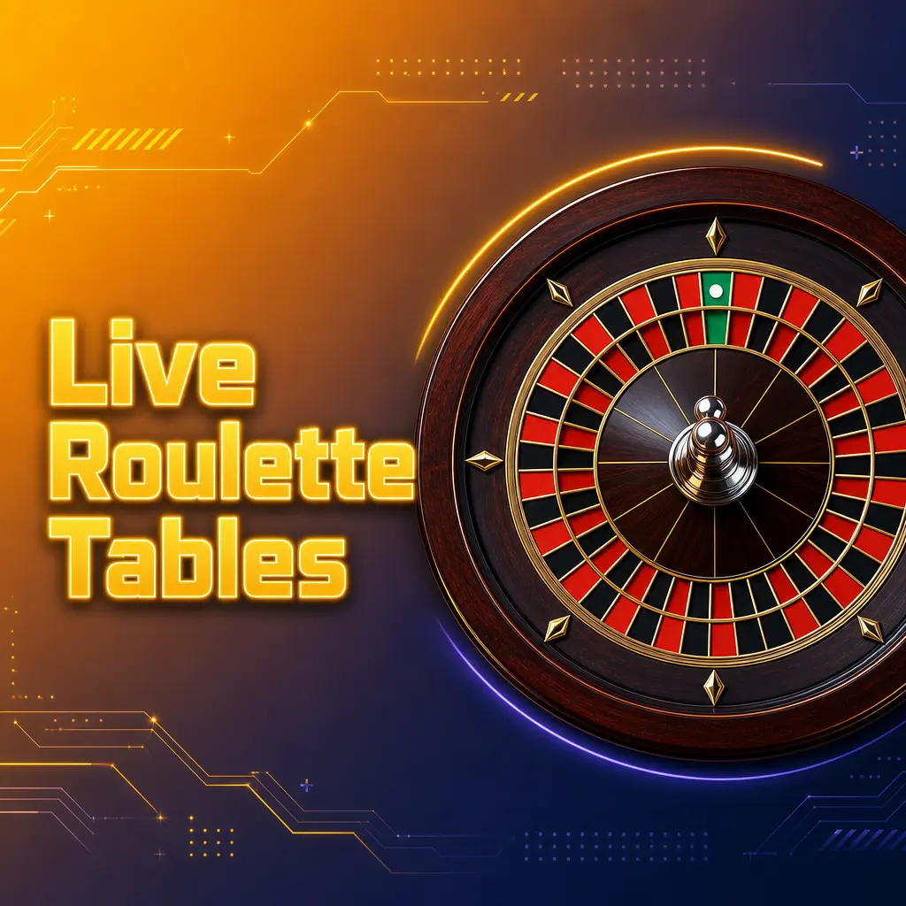 Live roulette tables at HandofLuck Casino, featuring Lightning, Immersive, Speed, Auto Play, Dual Play, and Football Studio Roulette.