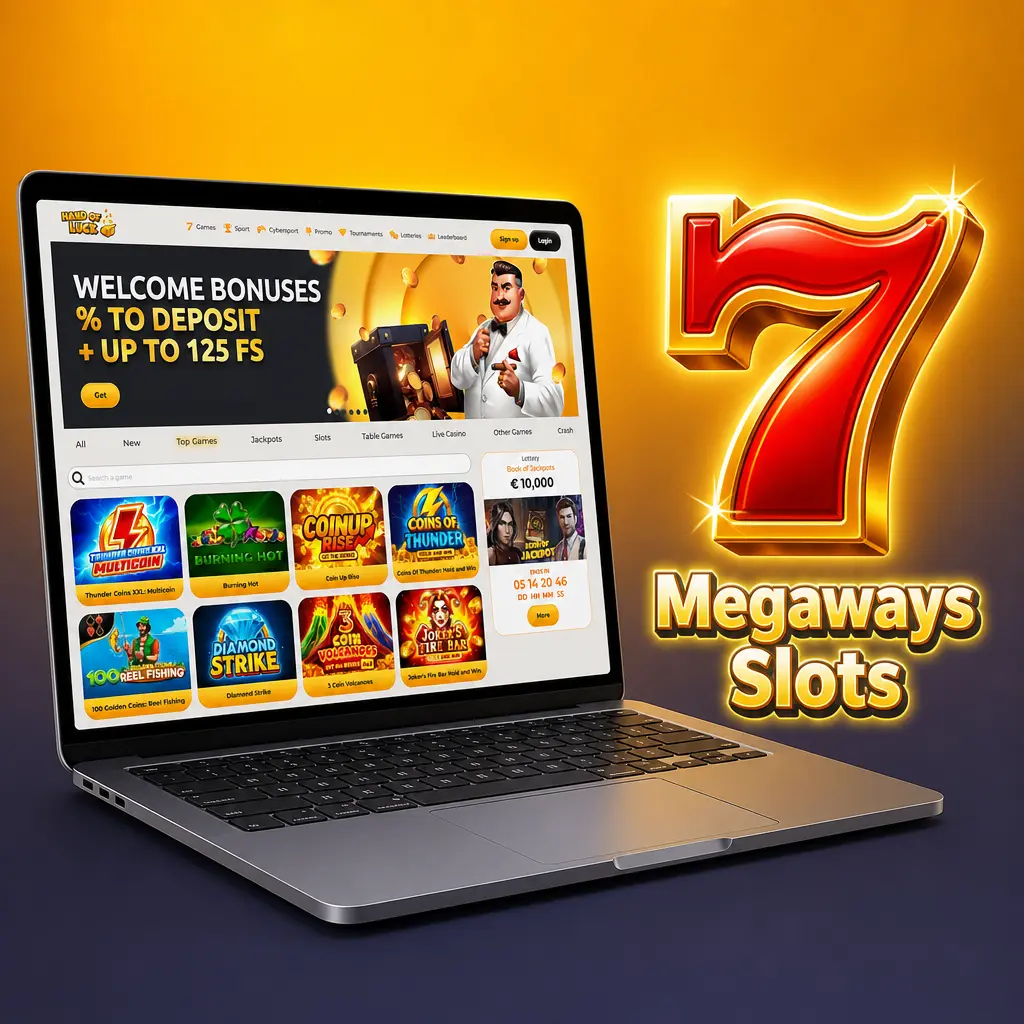 Megaways slots with dynamic reels offering up to 117,649 ways to win, featuring titles like Bonanza and Extra Chilli Megaways