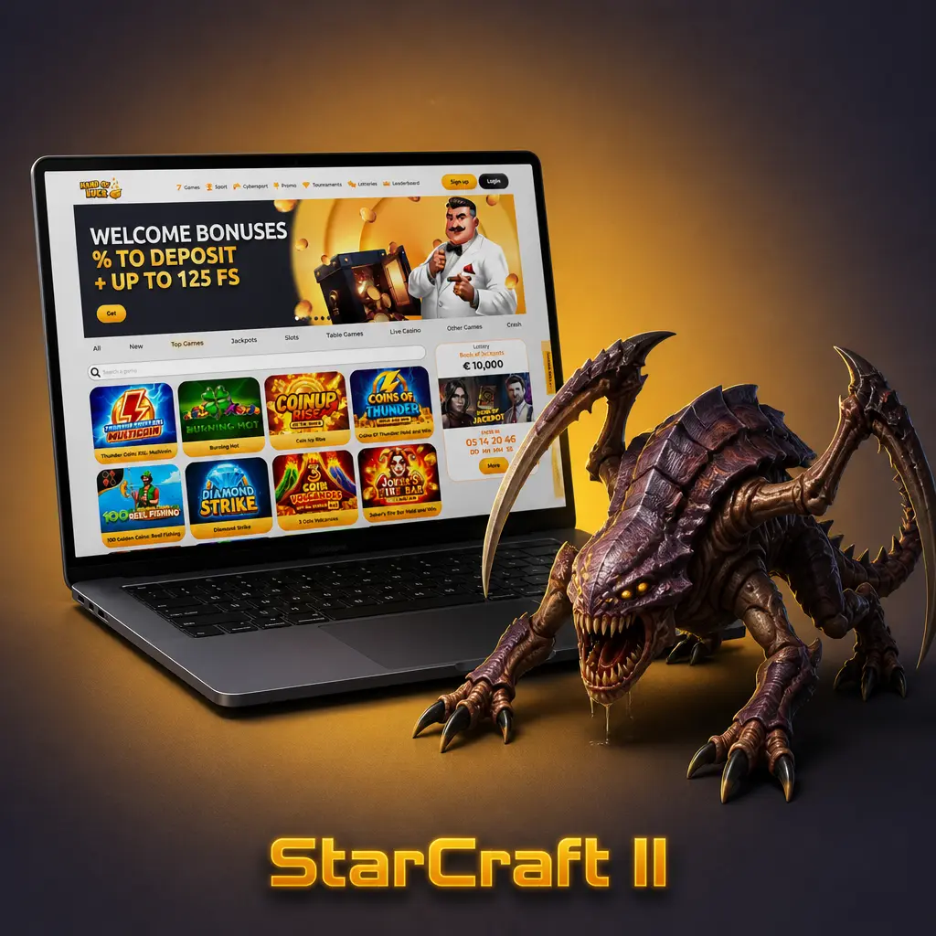StarCraft II 1v1 strategy game with betting odds on IEM Katowice, GSL, ASUS ROG Masters and DreamHack SC2 tournaments.