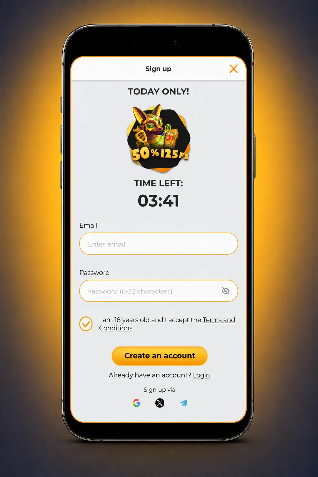 Step-by-step guide to registering, verifying and funding an account to start eSports betting at HandofLuck.