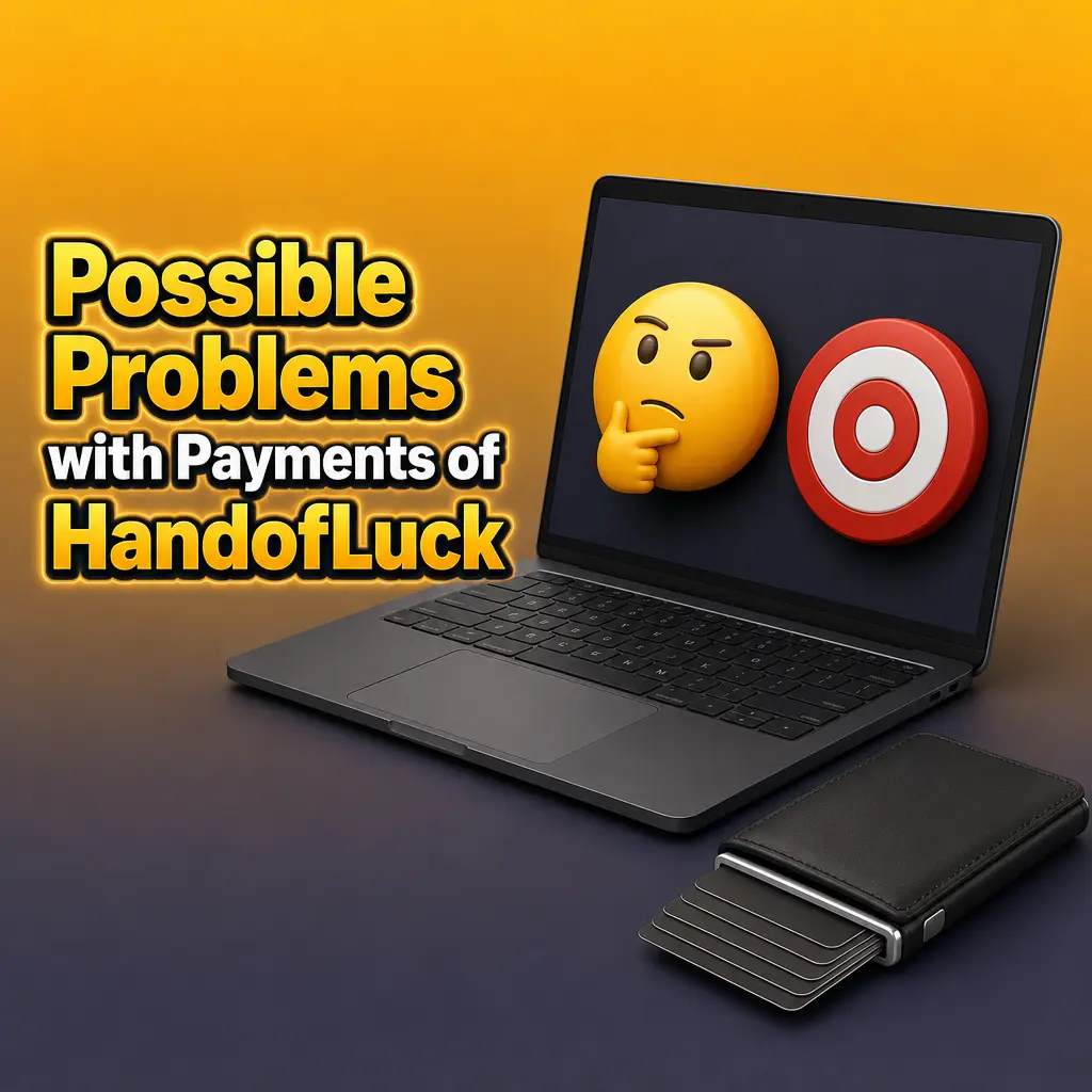 Common payment issues on HandofLuck: declined cards, withdrawal verification delays, minimum thresholds, method mismatches, and crypto confirmation times.