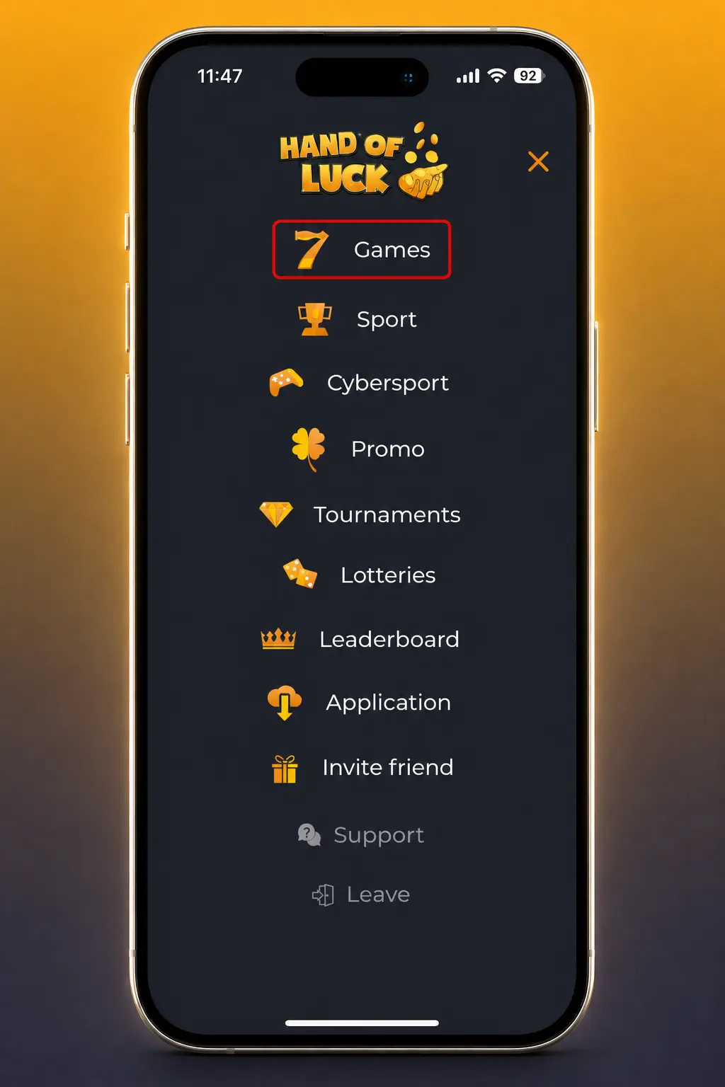 Step-by-step guide to logging in and spinning slots on HandofLuck in demo or cash mode